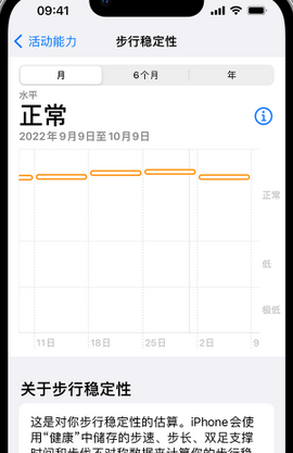 郑场镇iPhone手机维修如何在iPhone开启'步行稳定性通知'