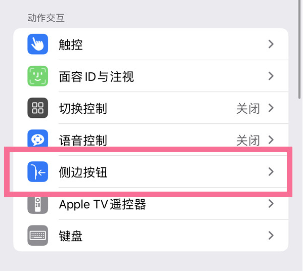 郑场镇苹果14维修店分享iPhone14 Plus侧键双击下载功能关闭方法 