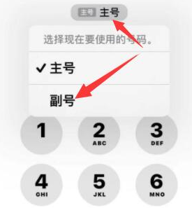 郑场镇苹果14维修店分享iPhone 14 Pro Max使用副卡打电话的方法 