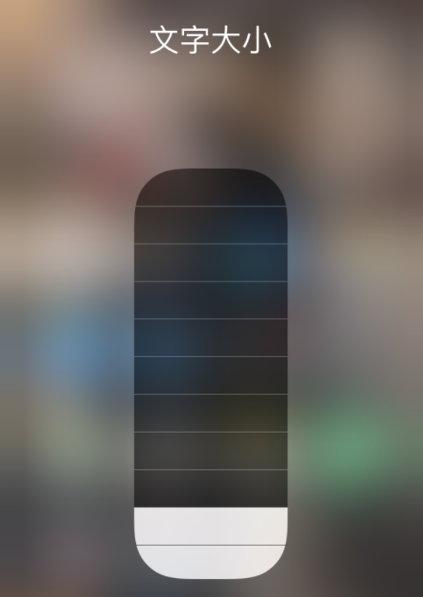 郑场镇苹果手机维修分享小技巧：在 iPhone 控制中心快速调节字体大小 